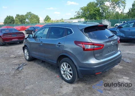 2021 Nissan Rogue Sport Sv Fwd Xtronic Cvt из США, поврежденный, VIN JN1BJ1BV3MW568382